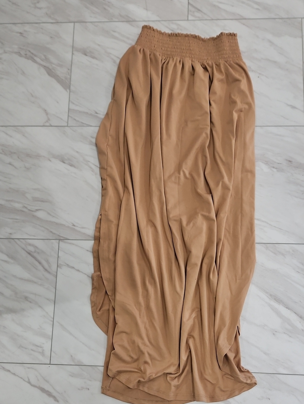Women’s Maxi Skirt in Camel